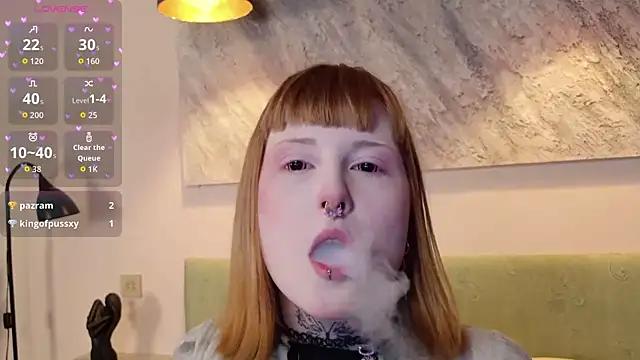 Snapshot of MilkMeSoftly chatting on May 4, 8:21 am MilkMeSoftly online show from May 4, 8:21 am