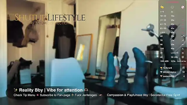 SwingWingWomanSweden online show from April 22, 8:17 am