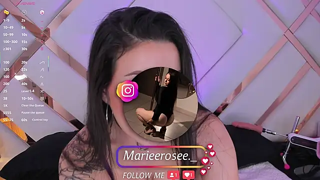 Snapshot of Mariee_rosee chatting on September 21, 12:01 am Mariee rosee online show from September 21, 12:01 am