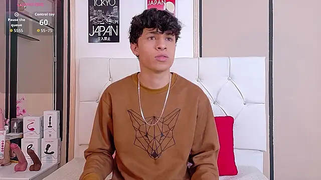 Axel  Evans online show from November 10, 12:15 pm