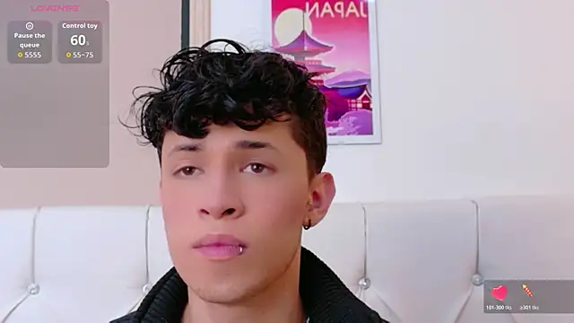 Axel  Evans online show from April 16, 1:01 pm