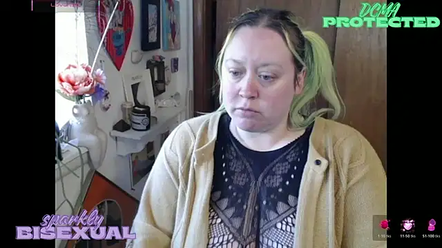 sparklybisexual online show from March 2, 7:32 pm