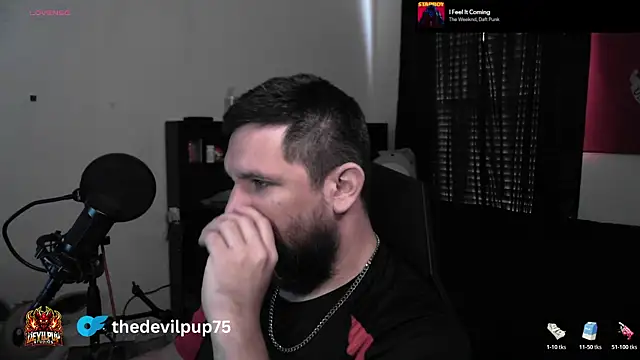 DevilPup75  online show from June 18, 1:26 pm