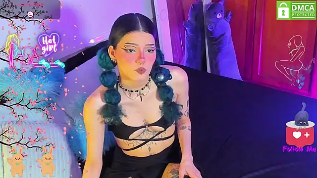 Bluedarkelf888 online show from April 23, 11:40 pm