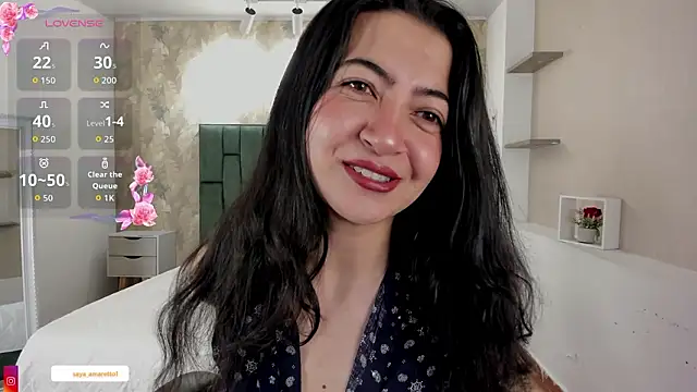 Snapshot of Saya_Amaretto1 chatting on February 16, 10:17 pm Saya Amaretto1 online show from February 16, 10:17 pm