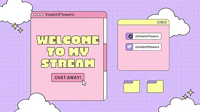 Snapshot of violetttflowers chatting on June 8, 1:39 am violetttflowers online show from June 8, 1:39 am