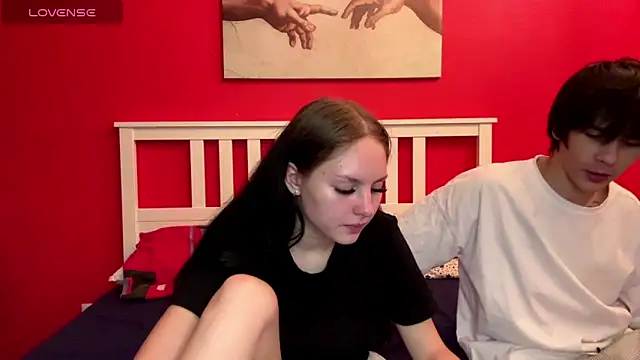 Snapshot of flowerscouple chatting on September 30, 4:06 am flowerscouple online show from September 30, 4:06 am