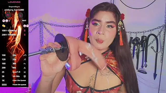 Snapshot of Amyyslave chatting on July 17, 3:24 am Amyyslave online show from July 17, 3:24 am