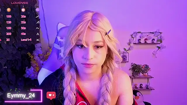 Eymmy 24 online show from April 13, 1:11 am