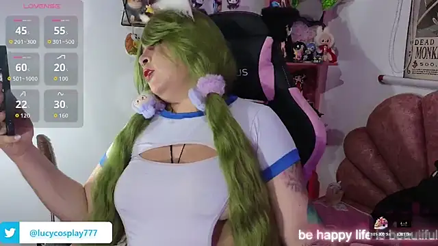 Lucycosplay777 online show from March 13, 5:36 am