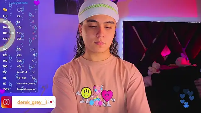 derek greyy  online show from April 28, 7:30 pm