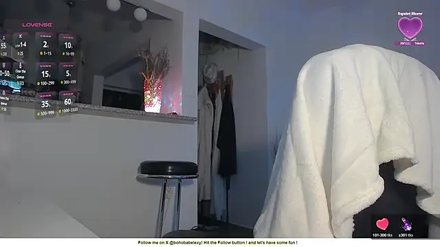 BohoBabeLexy online show from November 20, 7:30 am