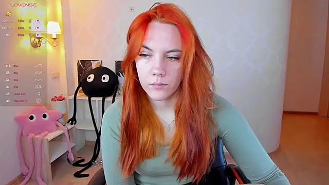 Snapshot of Gingerr_pie chatting on February 10, 4:49 am Gingerr pie online show from February 10, 4:49 am