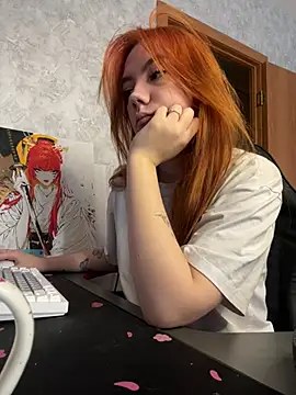 Snapshot of Gingerr_pie chatting on February 13, 10:00 am Gingerr pie online show from February 13, 10:00 am