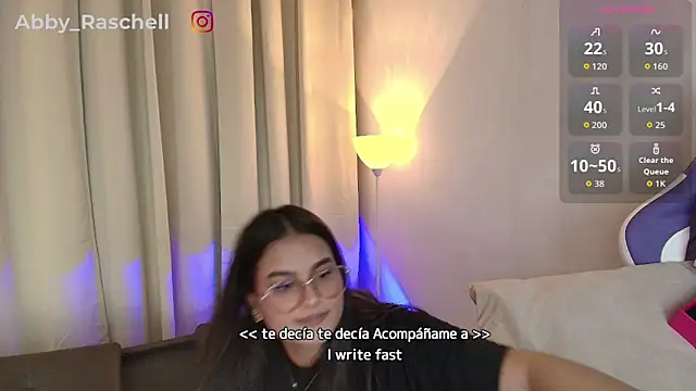 Snapshot of Abby_Raschell chatting on May 2, 5:01 am Abby Raschell online show from May 2, 5:01 am