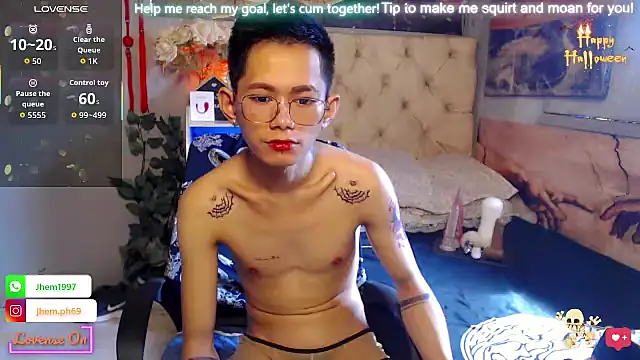 Skinny CumLoader69 online show from October 31, 6:03 am