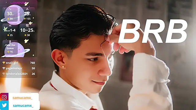 samucamx  online show from March 2, 5:08 am