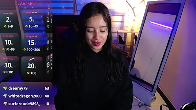  Mia Evans 1 online show from November 2, 1:46 pm