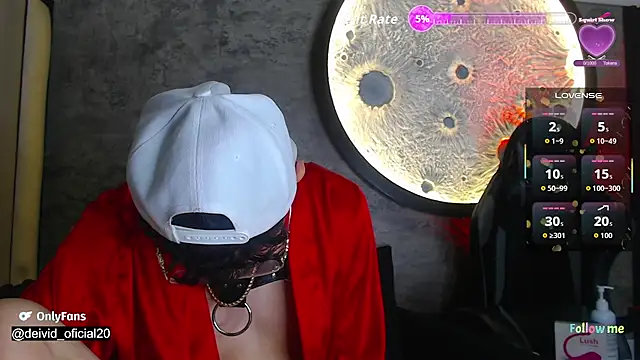 Deivid oficial20 online show from January 5, 8:01 pm