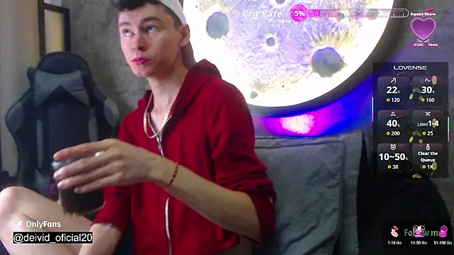 Deivid oficial20 online show from January 14, 8:14 pm