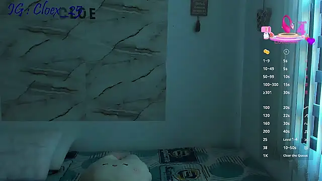 Snapshot of cloex_ chatting on September 25, 9:29 pm cloex online show from September 25, 9:29 pm