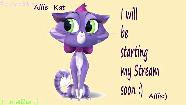 Allie Kat online show from May 2, 2:22 pm