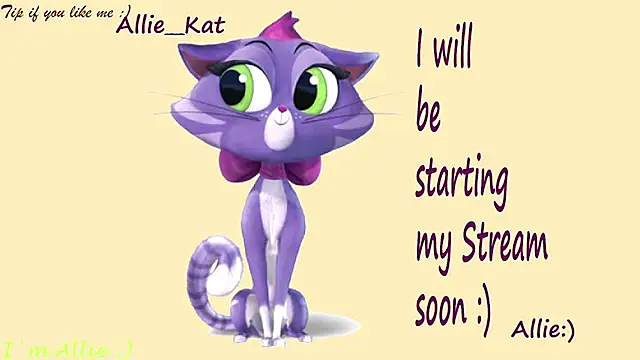 Snapshot of Allie_Kat chatting on June 27, 2:23 pm Allie Kat online show from June 27, 2:23 pm