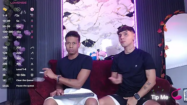 SpicyBoys X online show from October 18, 10:10 pm