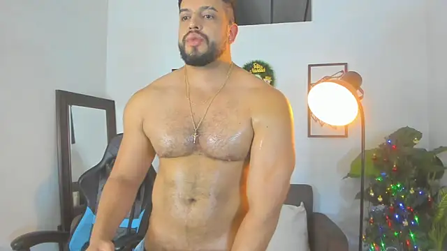 Justin kingX7 online show from December 19, 1:45 am