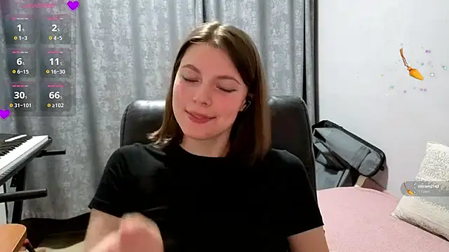 Snapshot of CutieAnny chatting on June 8, 1:28 am CutieAnny online show from June 8, 1:28 am