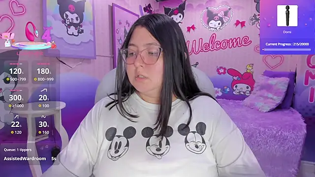 Snapshot of Dulce_meow chatting on April 19, 6:10 pm Dulce meow online show from April 19, 6:10 pm
