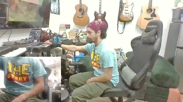 Snapshot of Stringin69 chatting on March 3, 7:58 am Stringin69 online show from March 3, 7:58 am