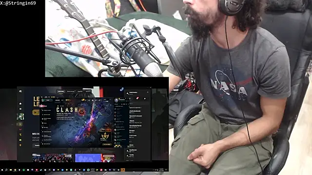 Stringin69 online show from June 20, 7:38 pm