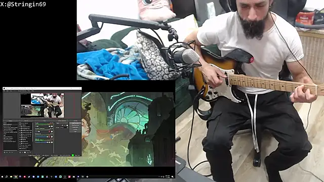 Stringin69 online show from July 1, 8:05 am