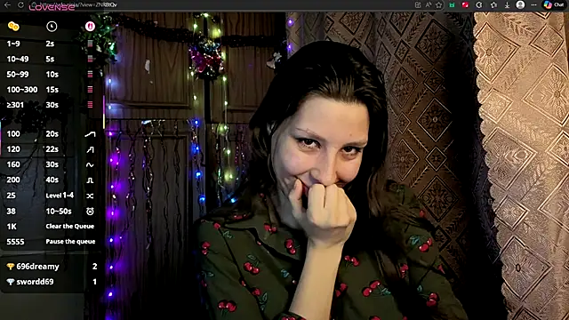 QutieDaSweet online show from January 8, 11:40 pm