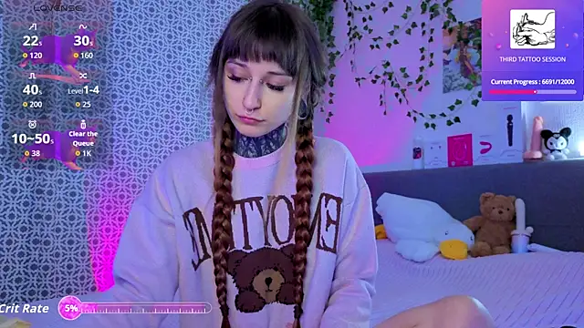 Snapshot of LilithPoison chatting on May 1, 6:12 pm LilithPoison online show from May 1, 6:12 pm