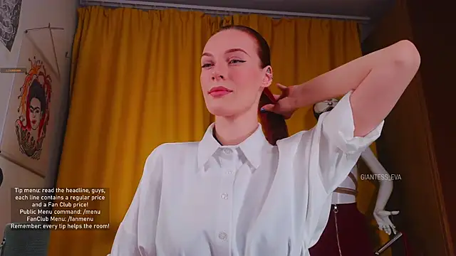 Giantess Eva online show from November 11, 5:57 pm