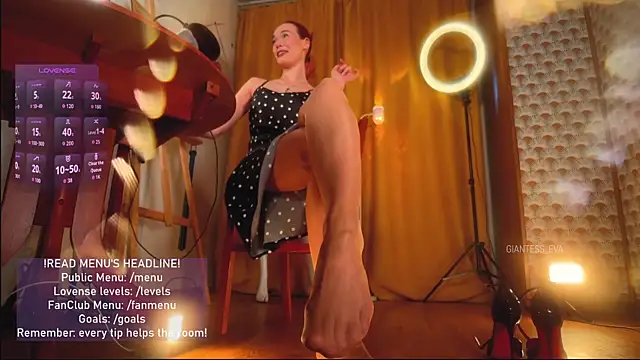 Giantess Eva online show from July 18, 4:44 pm