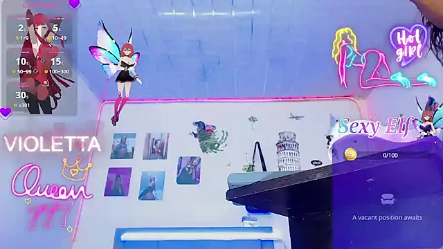 violettath online show from March 23, 3:10 am