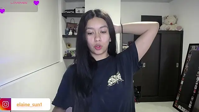 Snapshot of elaine_sun1 chatting on July 15, 3:12 am elaine sun1 online show from July 15, 3:12 am