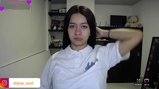 Snapshot of elaine_sun1 chatting on July 22, 11:40 pm elaine sun1 online show from July 22, 11:40 pm