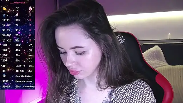 Snapshot of AlmaryKim chatting on December 20, 9:21 am AlmaryKim online show from December 20, 9:21 am