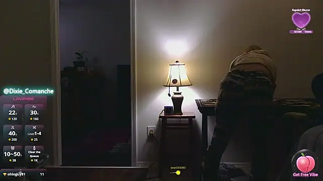 Snapshot of dixie_comanche chatting on March 19, 12:47 am dixie comanche online show from March 19, 12:47 am