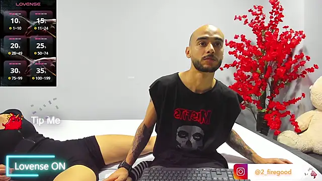 Snapshot of 2_fire chatting on November 27, 8:11 pm 2 fire online show from November 27, 8:11 pm