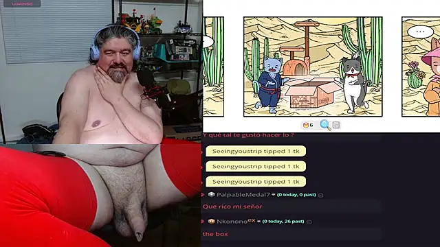 Snapshot of geekycastillo chatting on March 20, 5:01 am geekycastillo online show from March 20, 5:01 am