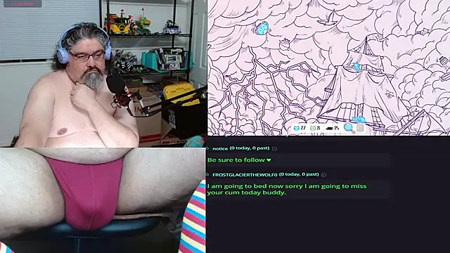 Snapshot of geekycastillo chatting on March 22, 3:21 am geekycastillo online show from March 22, 3:21 am