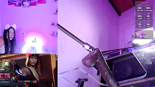 PurryBella online show from April 12, 9:42 pm