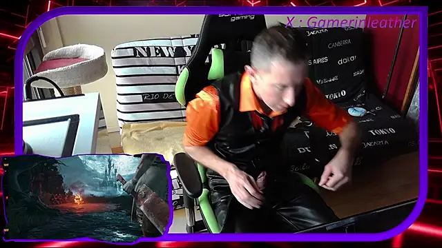Gamerinleather online show from November 15, 10:56 am