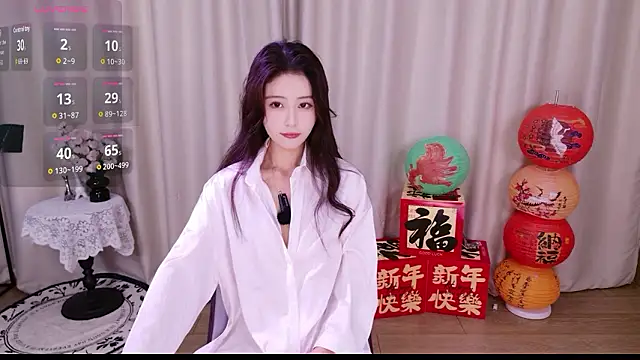 Snapshot of JoJo-ovo chatting on February 1, 12:15 pm JoJo-ovo online show from February 1, 12:15 pm