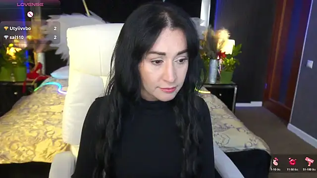 Snapshot of CarolinaaFoxyyy chatting on April 12, 5:23 am CarolinaaFoxyyy online show from April 12, 5:23 am